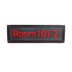 Pantalla LED de Pasillo para Hospital/Asilos, Doble Cara, Matriz 128×32, Indicadores RGB, Para Solución de Enfermería Fanvil