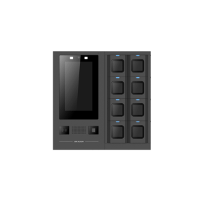 Estación de Descarga para Cámaras Bodycam HIKVISION / Pantalla Touch 13.3" / Conector Tipo C / Incluye 1 HDD de 2 TB (Soporta 4 HDD de 8 TB)