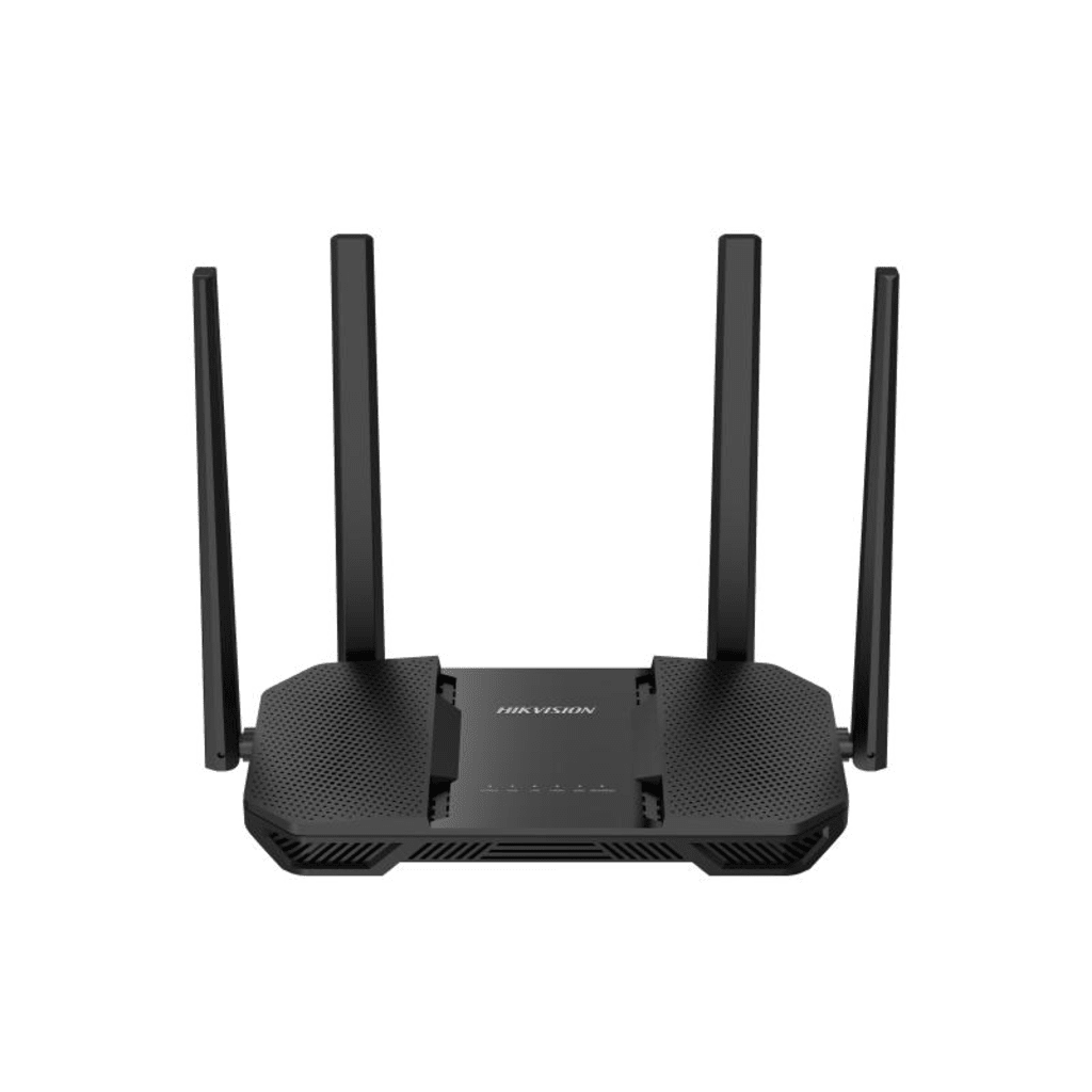 Router Inalámbrico WISP Gigabit / Hasta 1200 Mbps / Doble Banda AC (2.4 GHz y 5 GHz) / 3 Puertos LAN 10/100/1000 Mbps + 1 Puerto WAN 10/100/1000 Mbps / 4 Antenas Externas Omnidireccional de 5 dBi / Interior
