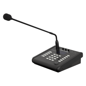 Micrófono IP SIP / Frecuencia 100Hz~6kHz / PoE IEEE 802.3 af / 10/100 Base-T / Protocolos SIP, HTTP, HTTPS / Seguridad SHA-2 / Certificaciones EMC y Safety