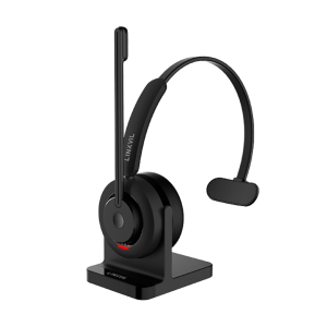 Auriculares Bluetooth / Micrófono Omnidireccional / Cancelación de Ruido AI ENC / Busylight Integrado / Bluetooth 5.4 Multipunto / Batería 400 mAh / 22 Horas Llamadas / Compatible VoIP