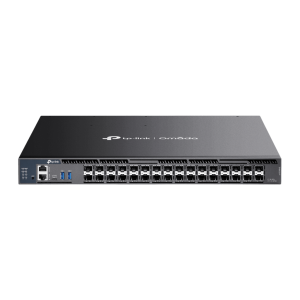 Switch Gestionado L3+ / 26 Puertos 10G SFP+ + 6 Puertos 10G/5G SFP28 / 820 Gbps Capacidad Conmutación / 410 Gbps Ancho Banda / Apilamiento 4 Unidades / Redundancia PSU / Montaje Rack
