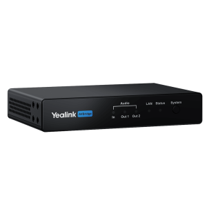 Caja de Audio AV-BRIDGE de Yealink con Procesamiento Profesional para Salas de Reuniones