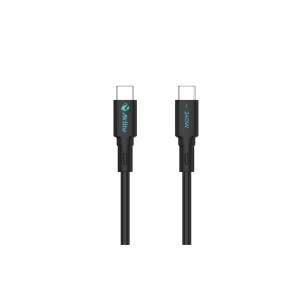 Cable de Carga USB-C a C / 1 Metro (3.28 Pies) / Tecnolog?a GaN (Nitruro de Galio) / Fast-Charging / Potencia 240W / Velocidad Transferencia 480 Mbps / Material / Conector Aluminio Anodizado