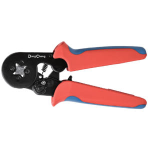 Pinza de 6" para Ponchar / Prensar Conectores de Casquillo o Ferrules 26-8 AWG.