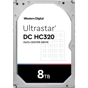 Disco Duro Enterprise 8 TB / Wester Digital (WD) / Serie Ultrastar / Recomendado para Data Center y NVRs de Alta Capacidad / Alto Performace