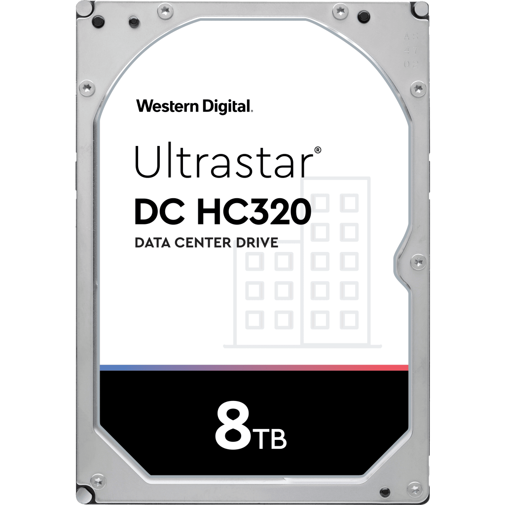 Disco Duro Enterprise 8 TB / Wester Digital (WD) / Serie Ultrastar / Recomendado para Data Center y NVRs de Alta Capacidad / Alto Performace