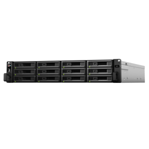 Unidad de Expansión Synology RX1217/RX1217RP | 12 Bahías de Disco | Compatible con SATA 3.5” y 2.5” | Expansión de Volumen en Línea | Fuentes de Alimentación Redundantes (RX1217RP) | Administración con