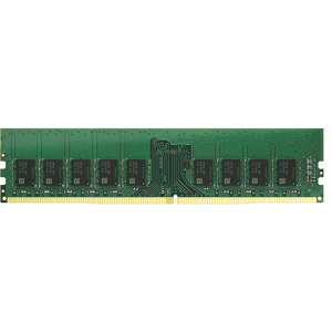 Módulo de Memoria DDR4 ECC Unbuffered DIMM | 16GB | 2666 MHz | Compatible con Series SA: SA3400D, SA3200D / Series UC: UC3400, UC3200 / Series 21: RS4021xs+, RS3621xs+, RS3621RPxs, RS2821RP+, RS2421RP+, RS2421+ / Series 19: RS1619xs+ /  Series 18: