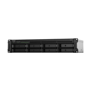 Servidor de Almacenamiento en Red RackStation RS1221+ | 8 Bahías | Expansión a 12 Bahías | CPU AMD Ryzen V1500B | 4 GB DDR4 ECC | RAID Soportado | 10/25GbE | Synology High Availability | Protección de Datos Integral.