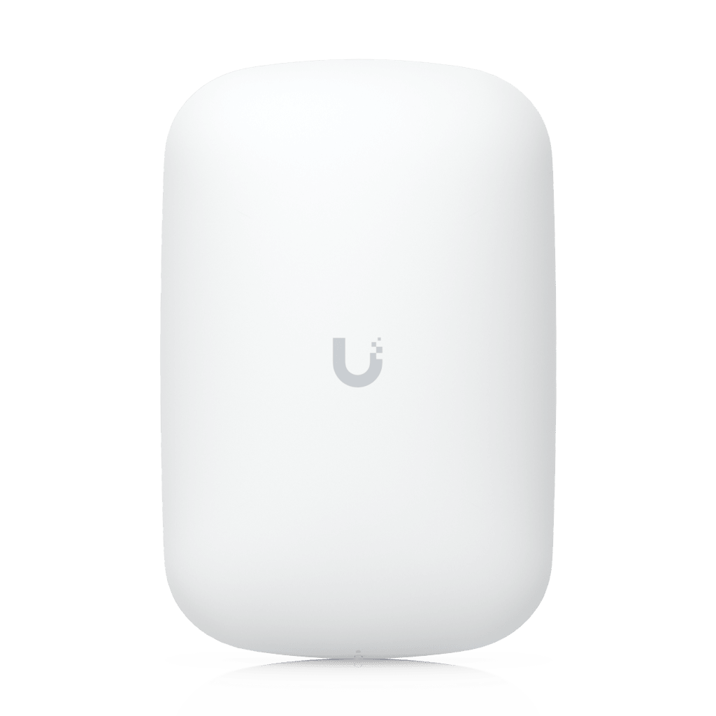 Extensor WiFi 6 UniFi / Hasta 5.3 Gbps Agregados / Doble Banda 2.4 y 5 GHz / MIMO 2x2 y 4x4 con Beamforming / Conexión Directa a Contacto Eléctrico / 300+ Clientes Concurrentes / Gestión UniFi Network / Exclusivo para Equipos UniFi