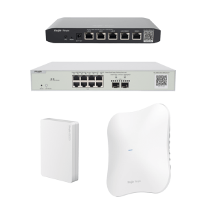 Equipos Ruijie DEMO Ideal para Probar Integraciones de Redes Business y Enterprise con WiFi 7