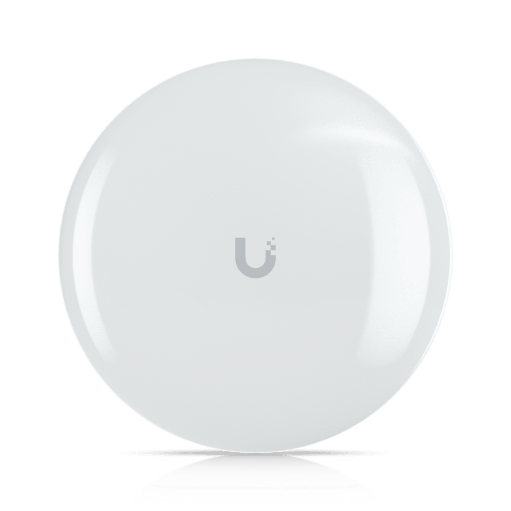 UniFi Device Bridge para enlace PTP en 5 GHz hasta 5 Km, o como CPE en PTMP, hasta 867 Mbps, MU-MIMO 2x2, antena de 19 dBi, incluye inyector
