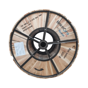 Carrete de 4 km de Fibra ?ptica A?rea Figura 8 G.652D, Monomodo de 12 Hilos, Exterior, Span 100, Loose Tube