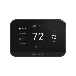 Termostato Inteligente ElitePRO S900 / Pantalla Táctil 4.3 pulgadas / WiFi + Bluetooth + Matter / Control 3H/2C Bomba Calor o 2H/2C Convencional / Sensor Humedad / Diseño Elegante Blanco o Negro / ENERGY STAR