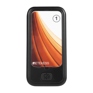 Pager Recargable TD173 / 3 Modos de Alerta: Sonido, Vibración y LED / Recepción de Señal Fuerte 148mW / Batería 3.7V 200mAh / Personalizable con Logo / Dimensiones 100x50x10 mm (3.9x2x0.4 in)