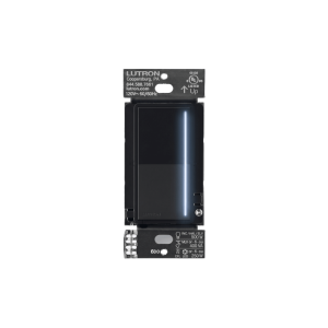 (RadioRa3) Atenuador táctil Sunnata Dimmer PRO color negro satin, requiere cable neutro / soporta 250W LED