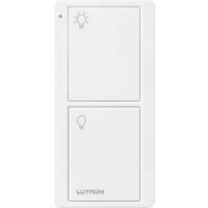 Control remoto PICO 2 botones encender, apagar, complemente con un switch on/off, Caseta, RA2, RadioRa2