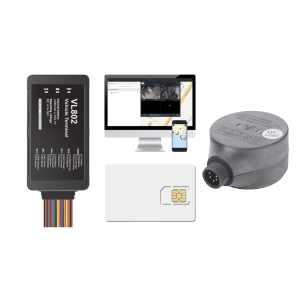 Kit localizador vehicular / 4G LTE / BLE / RS485 / Audio dos vias (requiere accesorios) / incluye SIM500MB2Y, Plataforma EPCOMGPSCODE y UL212 Sensor ultrasonico