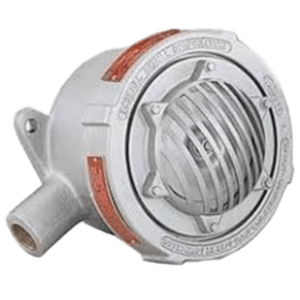 Bocina Vibrante a Prueba de Explosión Modelo 41X con Carcasa de Aluminio Resistente a la Corrosión / 120VAC, 240VAC, 24VDC / Volumen Ajustable / Ciclo de Trabajo 5 Minutos / Montaje en Tubería o Superficie