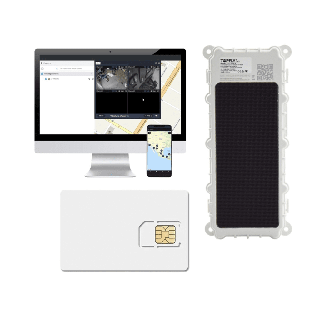 KIT Dispositivo de Seguimiento de Activos / Protección IP67 / Recargable Li 9600 mAh / LTE Cat-M1/NB-IoT / Tamaño Compacto / Funciona con Energía Solar / + EPCOMGPSANUAL + SIM500MB2Y