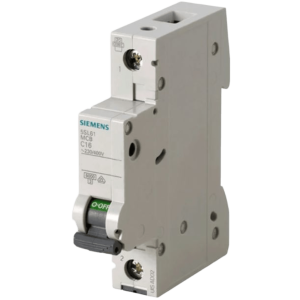 Interruptor Riel Dinn Tipo 5SL6, 1 polo, 6 amp