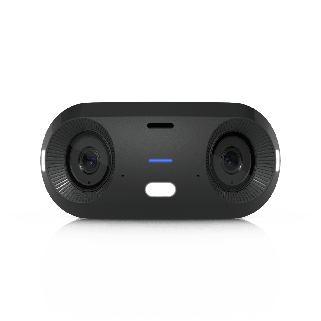 UniFi Protect G6 180 – Cámara PoE+ Dual Sensor de 16 MP para Interior/Exterior con Motor de IA Multi-TOPS y Cobertura Panorámica de 180°