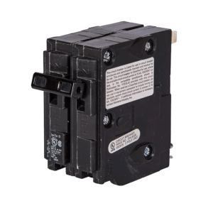 Interruptor automático enchufable tipo QD 2 polos, 20 amp