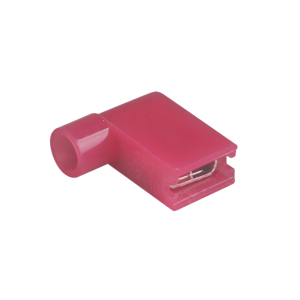 Terminal hembra aislada completa tipo L  / Baterías con terminal macho F1 / Para cables 22-16 AWG / Paquete de 25 piezas