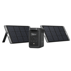 KIT DE ENERGÍA PORTÁTIL ECOFLOW E980 Y PANEL SOLAR 200W