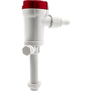 Bomba Livewell 605FC 12V DC / 1100 GPH (Galones Por Hora) / Conexión Straight Seacock / Doble Puerto de Entrada / Protección Anti-Aire / Cartucho Motor Extraíble