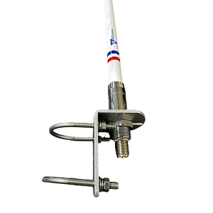 Antena VHF Marina de Alto Rendimiento / 4 dBi / 156-163 MHz / Altura 1100 mm / Color Blanco / Conector SO239
