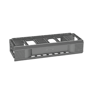 Organizador de Cables Horizontal CableTek, Sencillo (Solo Frontal), Para Rack de 19in, 1 UR