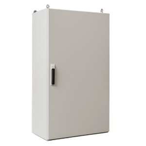 Gabinete de Acero IP55  (800 x 1600 x 400 mm) con Placa Trasera Interior Metálica