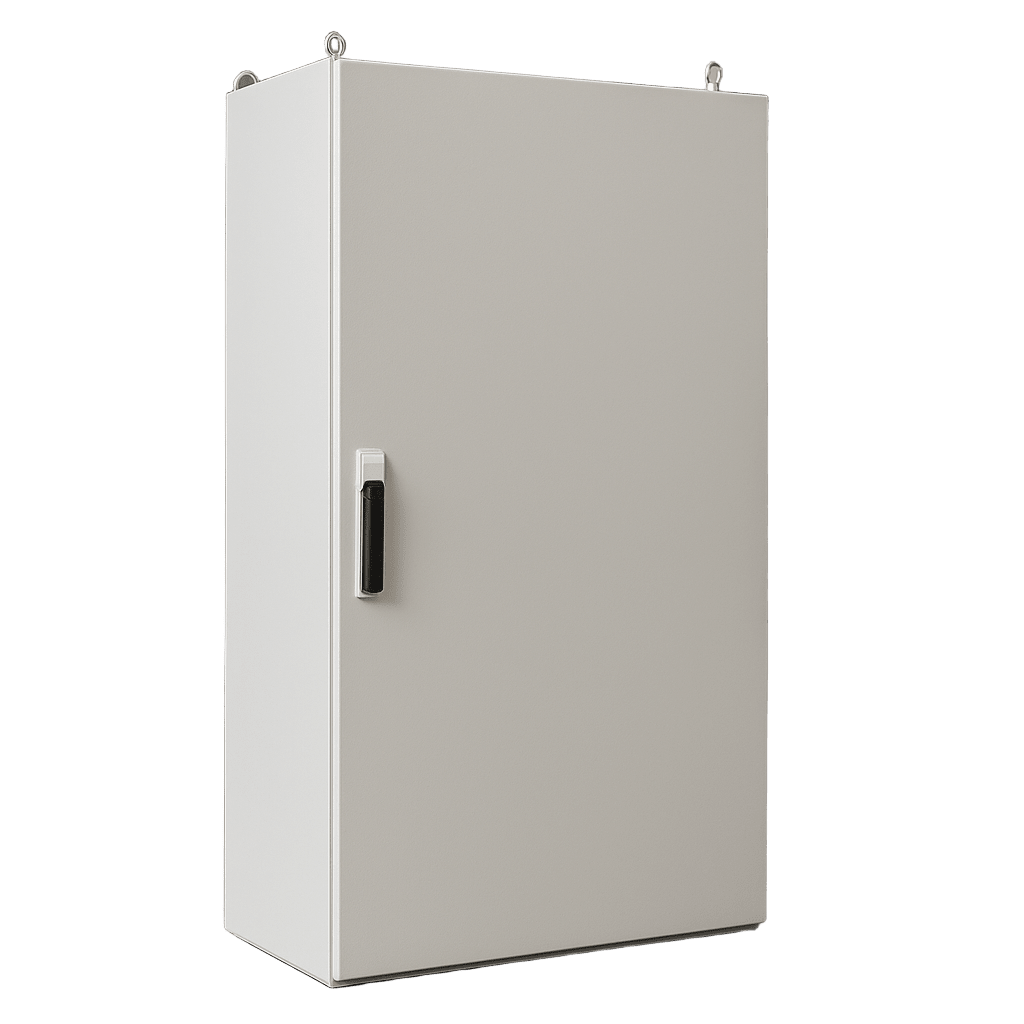 Gabinete de Acero IP55 (800 x 1600 x 400 mm) con Placa Trasera Interior Metálica