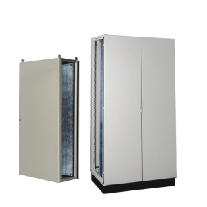 Gabinete de Acero IP55 (1200 x 2000 x 600 mm) con Placa Trasera Interior Metálica y Puerta Doble