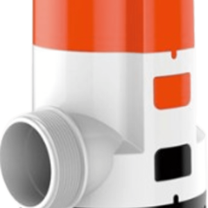 Bomba Sumergible Eléctrica Marina SEAFLO 12V / 3700 GPH (14,000 LPH) / No Automática / Protección Anti-Aire / Sellos Herméticos / Cableado Marino Bloqueado / Puertos Rectos o 90° / Impulsor Grande / Motor Robusto / Conector