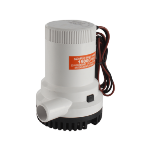 Bomba de Sentina No Automática SEAFLO 1500GPH / Alta Eficiencia / Bajo Consumo / Filtro Extraíble / Voltaje 12 Vcd / Para Panel o Interruptor de Flotador