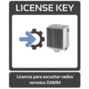 Licencia de voz para escuchar  radios remotos en sistema DAMM.