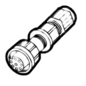 Conector Accesorio / 8 Pines / Para IC-M605