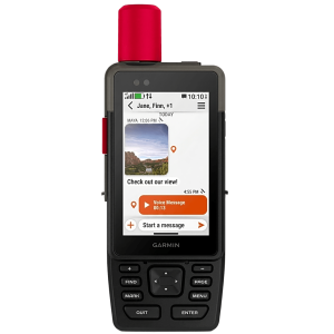 GPS Táctico Multifuncional H1i Plus / Pantalla TFT Transflectiva 3.5" / Multibanda / GPS+Galileo+BeiDou+QZSS+IRNSS / Cámaras Frontal 5MP + Trasera 8MP / IP67 MIL-STD-810 / Batería 48h inReach / 64GB Memoria