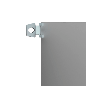 Soporte de Montaje en Pared para Gabinetes NEMA / Brackets Externos AW / Acero Suave Zincado 3 mm / 36x76x21 mm (1.42x2.99x0.83 in) / Incluye 4 Unidades con Accesorios / Mantiene Protección NEMA / IP
