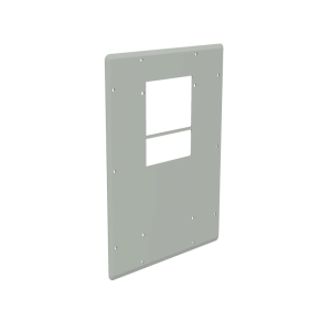 Placa Adaptadora de Aluminio con Corte para Aire Acondicionado T15, Gabinetes ComLine OSP, 506 x 381mm Con Junta de Espuma y Hardware Inoxidable