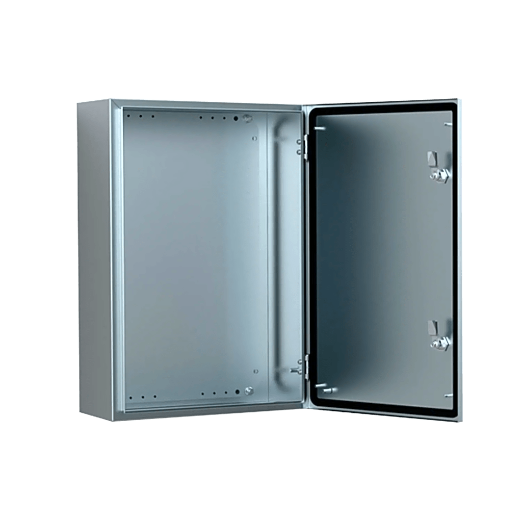 Gabinete de Acero Inoxidable 304L ASR IP66 1000x800x300 mm / 2 Cerraduras / Montaje Placa 2 mm