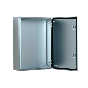 Gabinete de Acero Inoxidable 304L ASR IP66 / 600x400x210 mm (23.6x15.7x8.3 in) / 2 Cerraduras / Montaje Placa 2 mm
