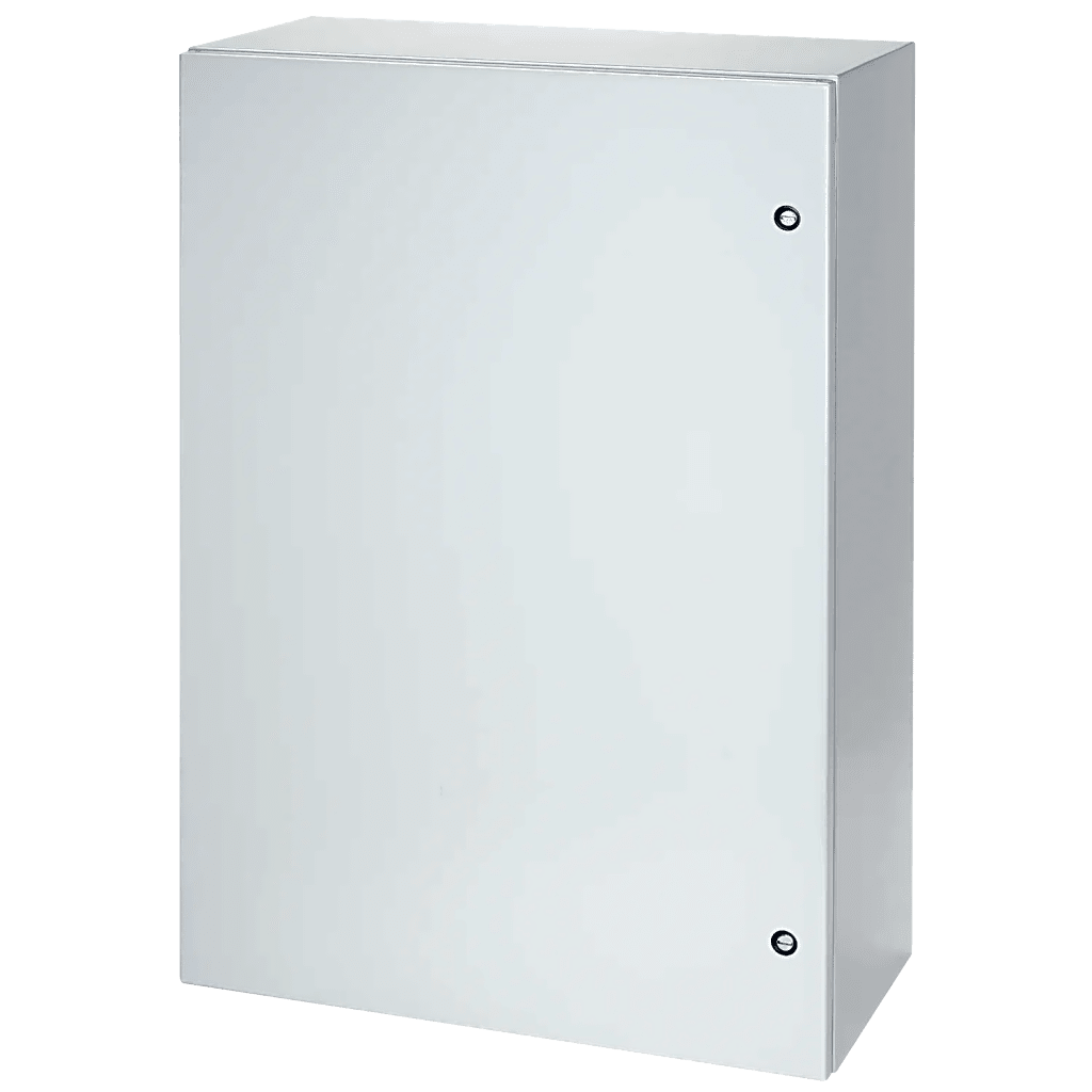 Gabinete Eléctrico de Control (Línea Concept) de 610 x 610 x 203 mm NEMA 4/12, Acero Color Gris