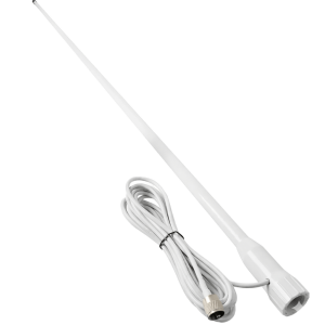Antena Marina VHF / para Embarcación / 3.5 dBi de Ganancia/ Máxima Entrada de Potencia 50 watts.