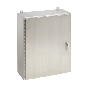 Gabinete de Pared NEMA 4X, Acero Inoxidable 316, Cierre de 3 Puntos, 914 x 914 x 305 mm