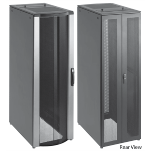 Gabinete de Telecomunicaciones de 45 UR ProLine FloTek, 606 mm de Ancho, 899 mm de Profundidad, Color Negro