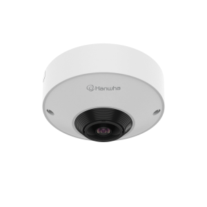 Cámara Ojo de Pez AI 12MP / Resolución 3584x2688 / Lente 1.76mm F1.8 / WDR 120dB / WiseNR II AI / Detección Persona-Vehiculo / PoE 7.3W / IP42 para uso interior